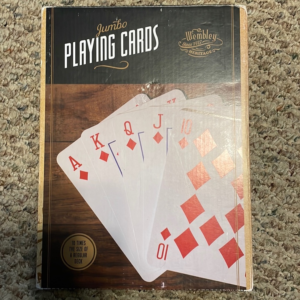 Wembley Oversized Playing Cards